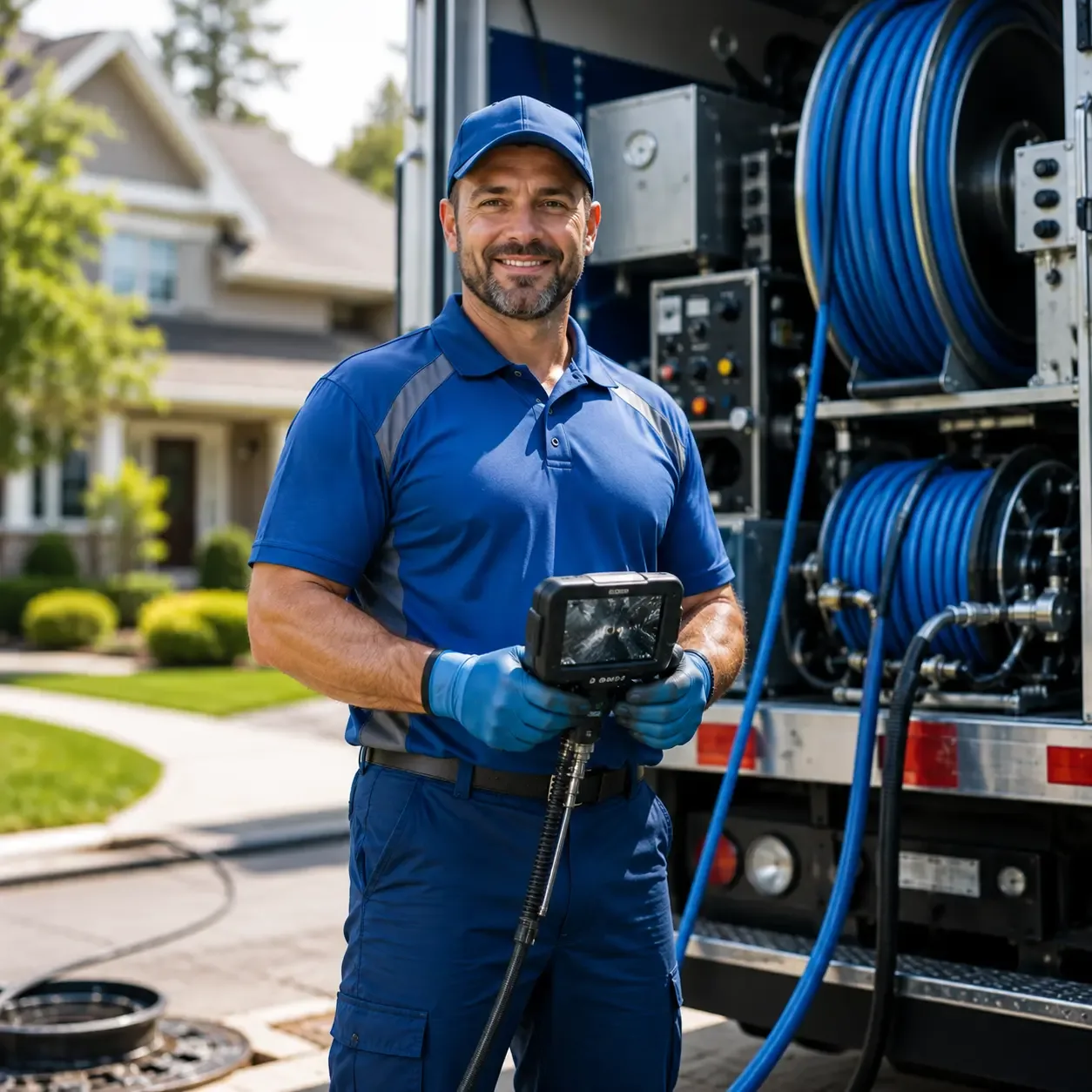Local outdoor drain cleaning specialists in Harrisonburg, LA